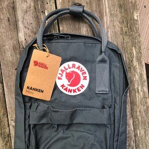 FJALLRAVEN KANKEN Mini Grey Bag Backpack